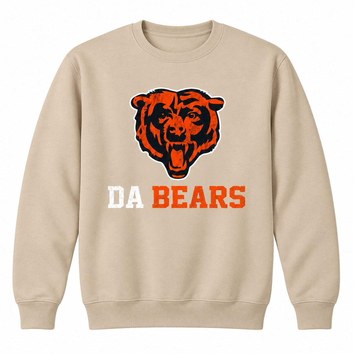 DA BEARS Football Graphic T-Shirt, Sweatshirt & Hoodie – Classic Bears Game Day Fan Apparel