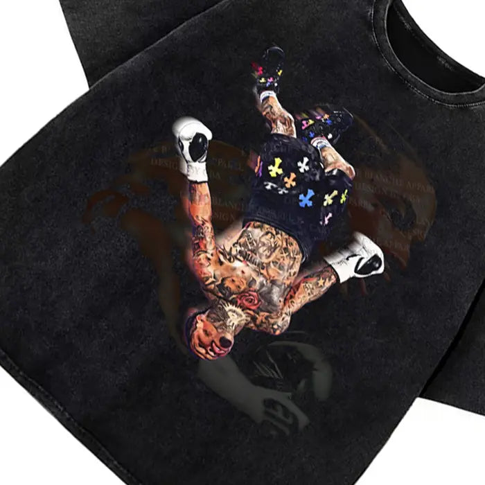 Gervonta "Tank" Davis Vintage Graphic T-Shirt/Sweatshirt/Hoodie – Boxing Champion Streetwear Tee for Fight Fans