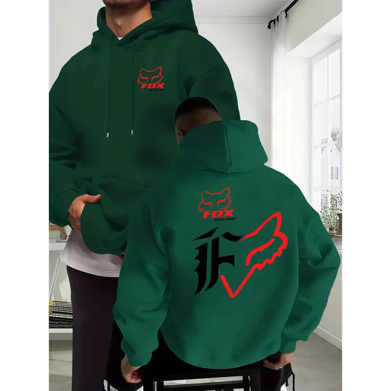 Fox Racing Motocross Graphic T-Shirt, Sweatshirt & Hoodie – Double-Sided Motorcycle Racing Streetwear