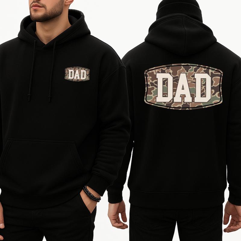 Camo Dad T-Shirt/Sweatshirt/Hoodie – Funny Camouflage Graphic Streetwear Tee for Fathers