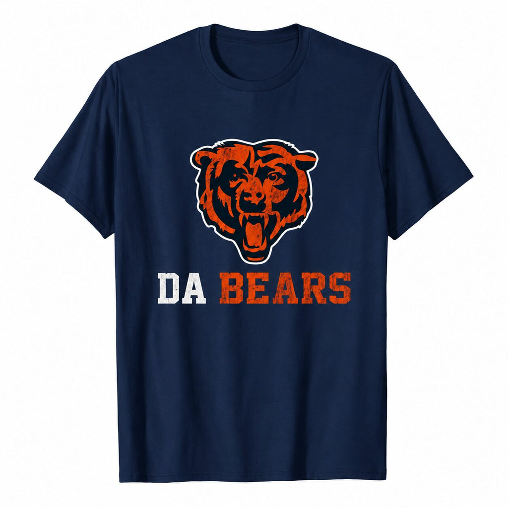 DA BEARS Football Graphic T-Shirt, Sweatshirt & Hoodie – Classic Bears Game Day Fan Apparel