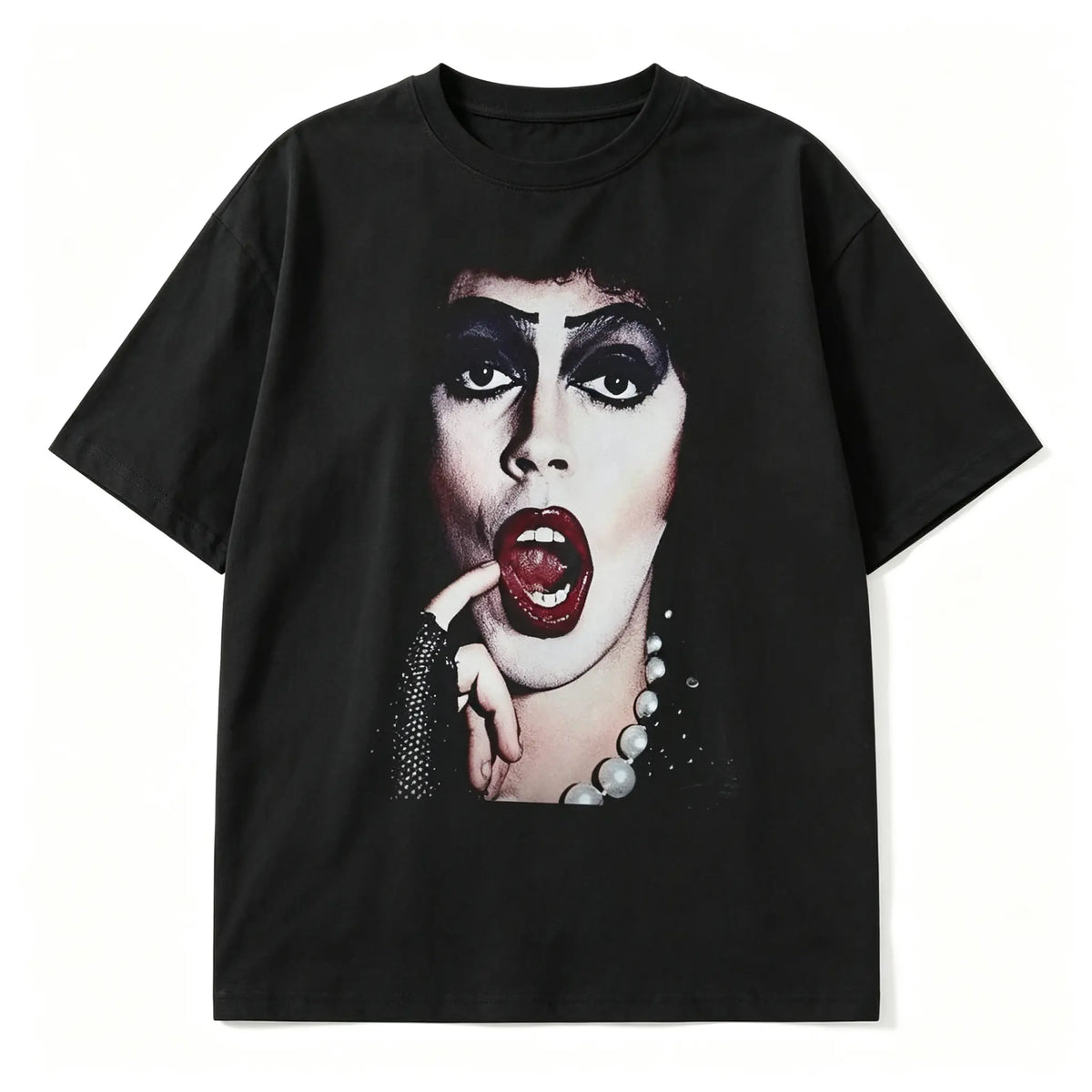 Frank-N-Furter Rocky Horror T-Shirt, Sweatshirt & Hoodie – Cult Classic Horror Musical Graphic, Retro Movie Character Tribute, Halloween Fan Gift
