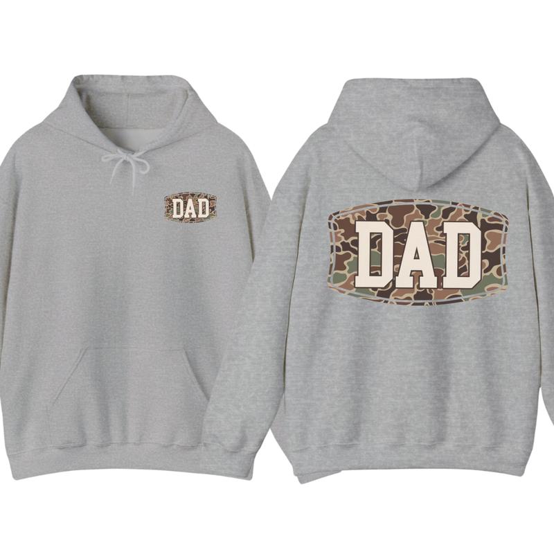 Camo Dad T-Shirt/Sweatshirt/Hoodie – Funny Camouflage Graphic Streetwear Tee for Fathers