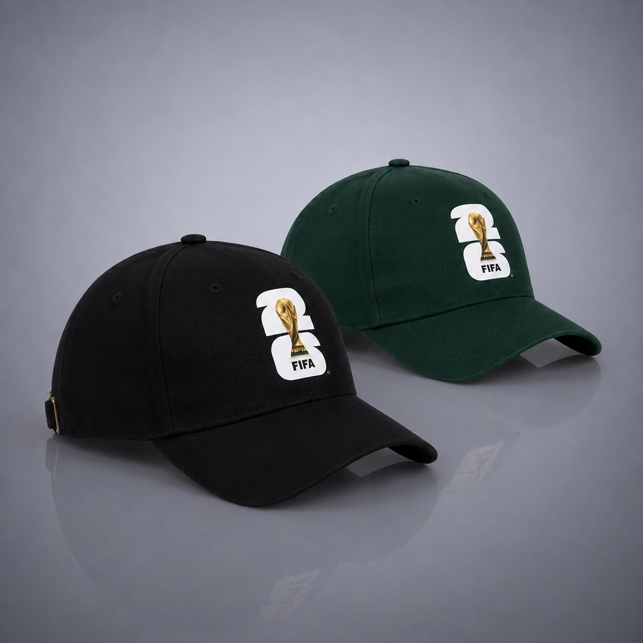 2026 Soccer Trophy Embroidered Baseball Cap – Football Fan Game Day Hat, Casual Sports Cap for Men & Women