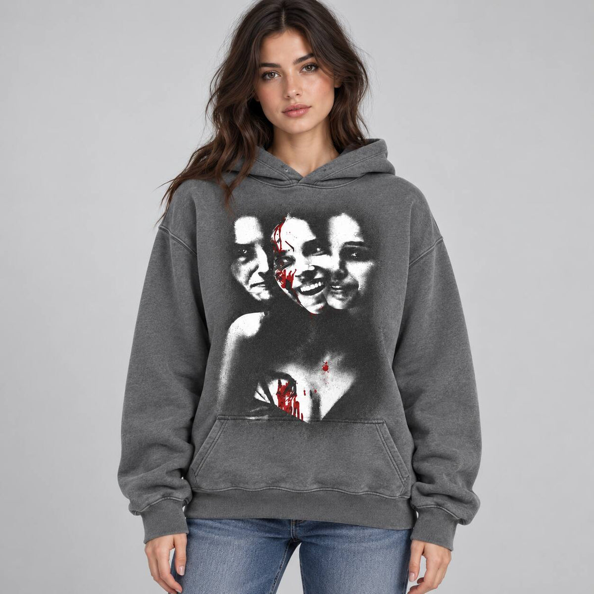 Why Don’t You Love Me Psychological Horror Graphic T-Shirt, Sweatshirt & Hoodie – Obsession Horror Art Streetwear