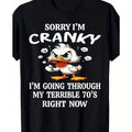 Funny 70s Duck Graphic T‑shirt Sweatshirt Hoodie, Retro Unisex Casual Tee, Cute Valentine’s Day Gift for Him Her