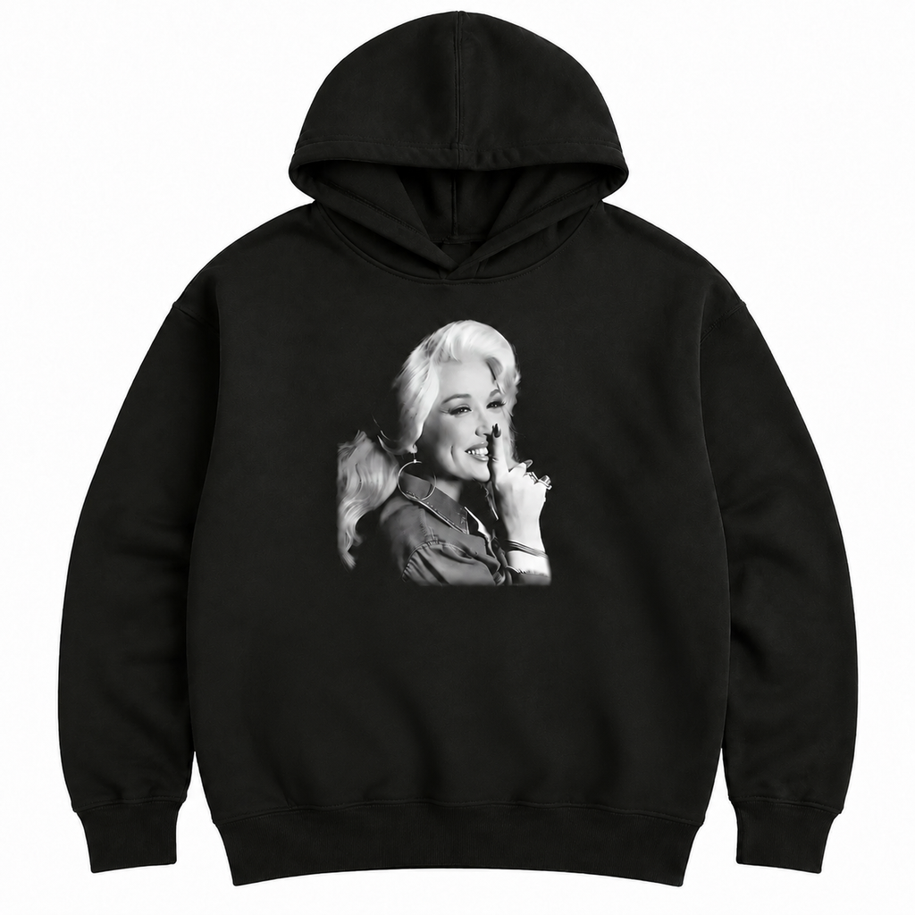 Vintage Dolly Parton Graphic T-Shirt, Sweatshirt & Hoodie – Retro Country Music Portrait Print, Western Country Singer Fan Apparel