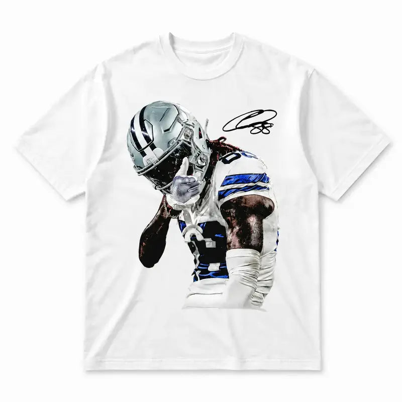 CeeDee Lamb Dallas Football T-Shirt, Sweatshirt & Hoodie – NFL Player Graphic Print, Game Day Fan Apparel