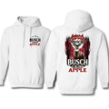 Busch Light Apple Deer Hunting Graphic T-Shirt, Sweatshirt & Hoodie – Outdoor Hunter Double-Sided Print Apparel