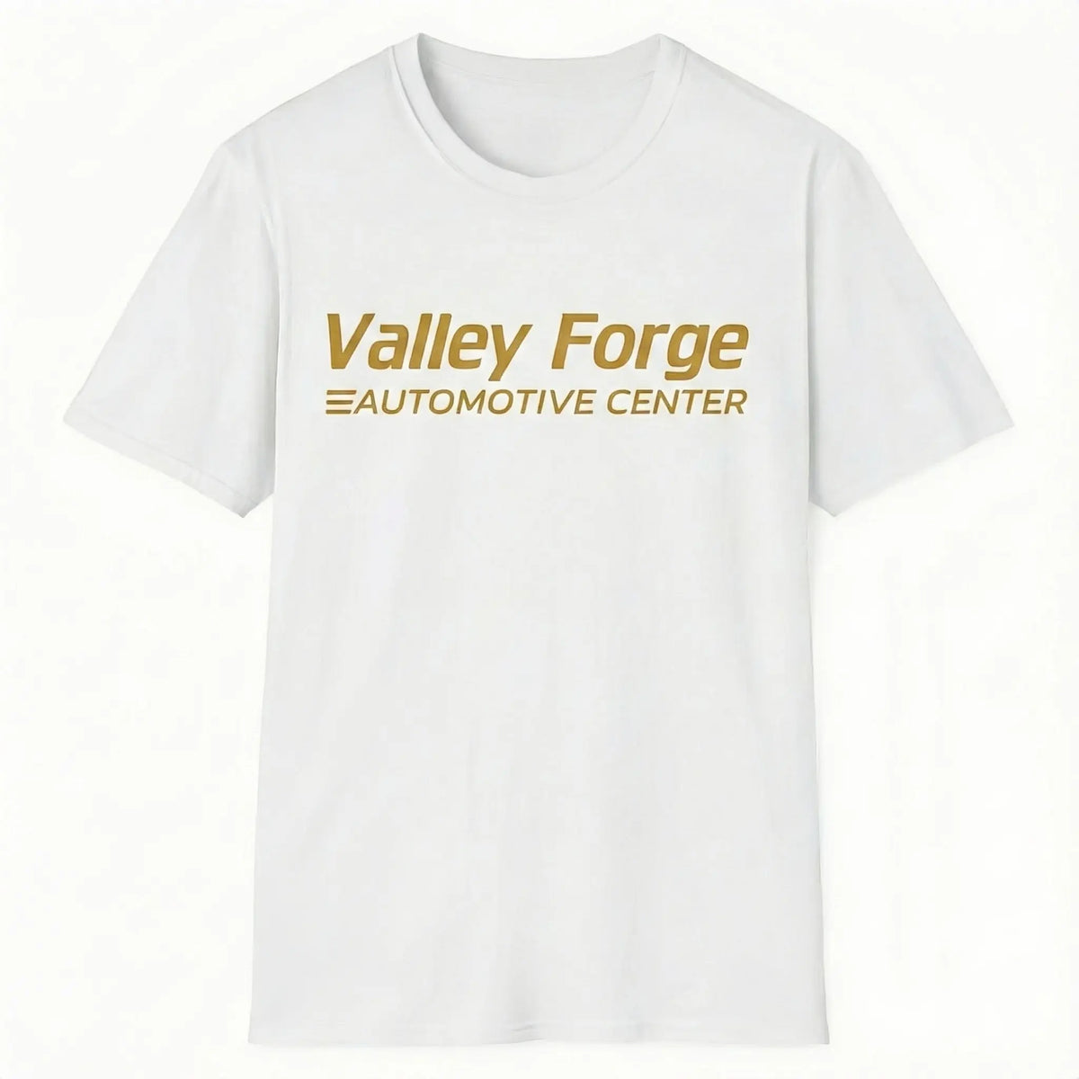 Valley Forge Automotive Center Graphic T-Shirt, Sweatshirt & Hoodie – Vintage Auto Shop Logo Print, Mechanic Garage Car Enthusiast Apparel