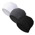 Premium Skull Cap Beanie – Lightweight Breathable Stretch Head Cover for Running, Cycling, Gym, Sleep & Everyday Wear