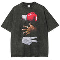 Vintage Boxing Championship Graphic T-Shirt/Sweatshirt/Hoodie – Heavyweight Washed Fight Club Streetwear Apparel