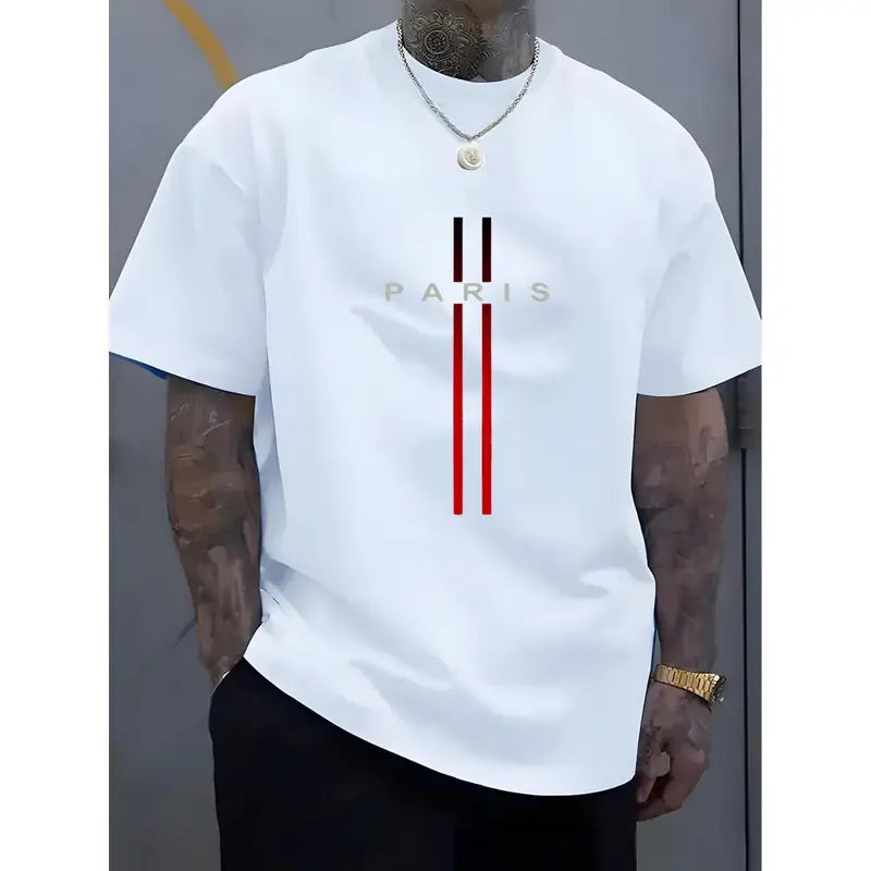 Paris Minimalist Graphic T-Shirt, Sweatshirt & Hoodie – Modern Urban Streetwear Print