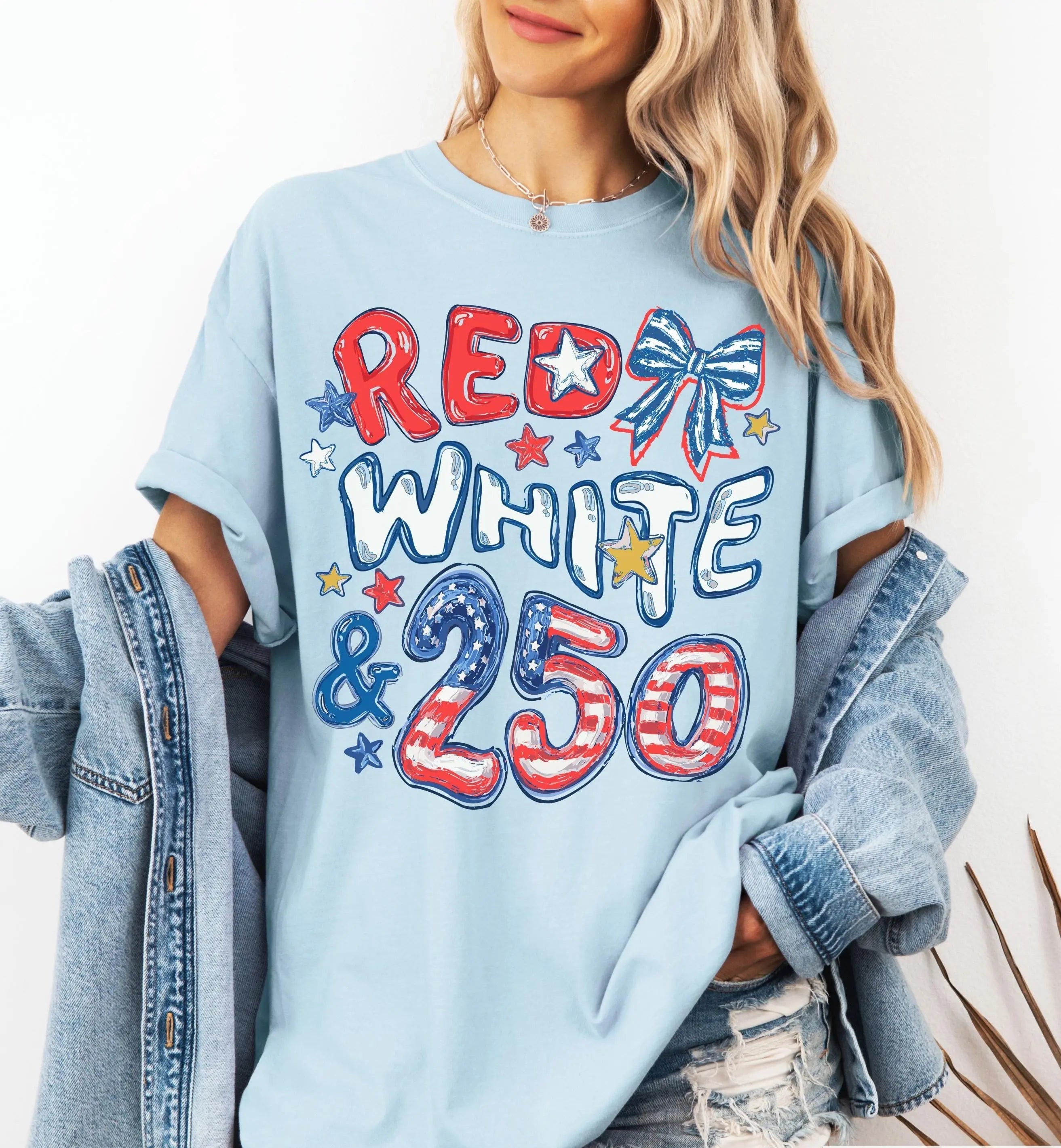 America 250 T-Shirt/Sweatshirt/Hoodie – Patriotic Graphic Tee