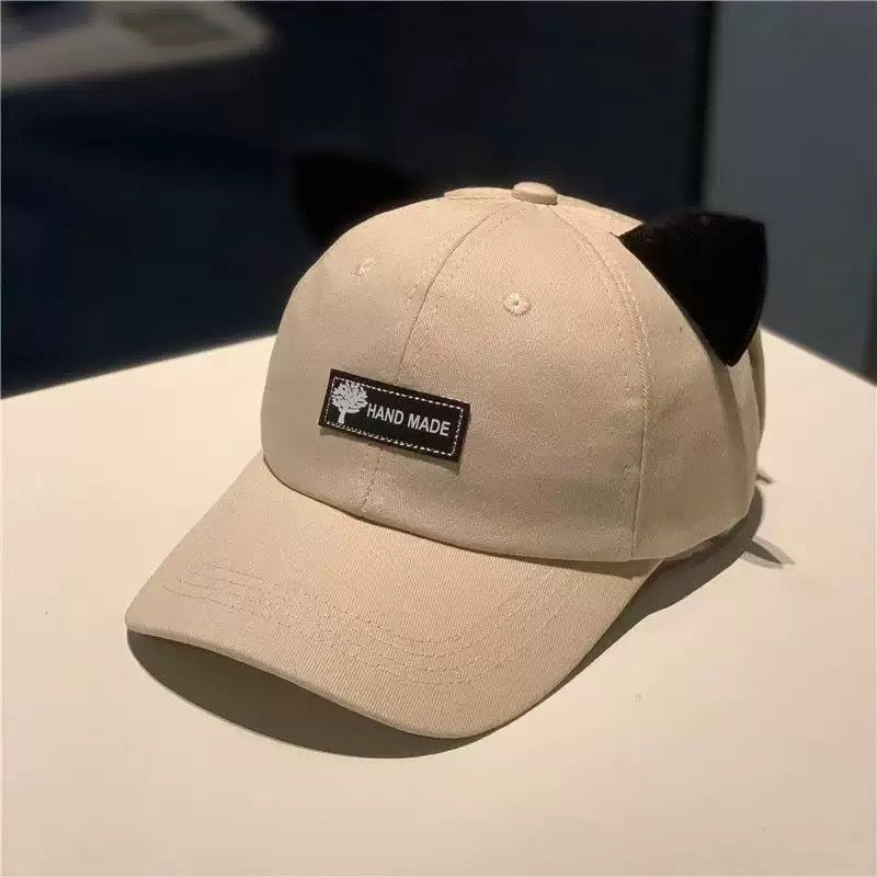 Men's Pilot Goggle Baseball Cap – Korean Streetwear Aviator Hat with Retro Glasses Detail, Casual Outdoor Snapback Cap