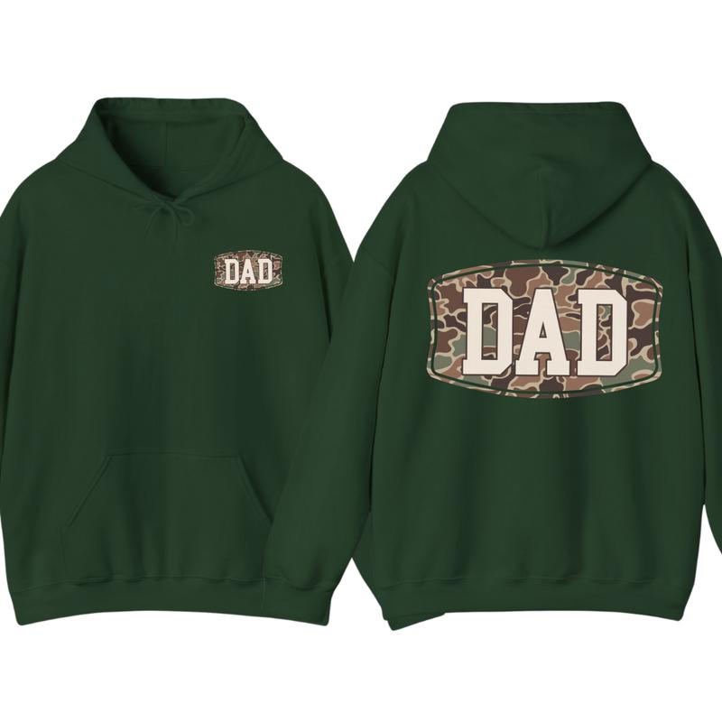 Camo Dad T-Shirt/Sweatshirt/Hoodie – Funny Camouflage Graphic Streetwear Tee for Fathers