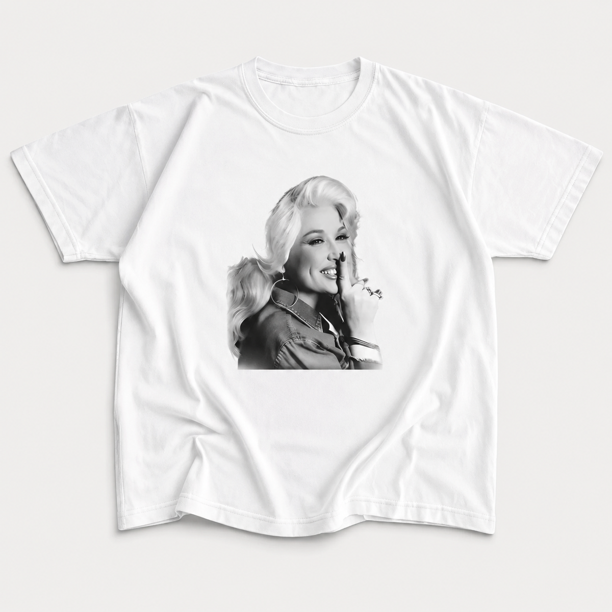 Vintage Dolly Parton Graphic T-Shirt, Sweatshirt & Hoodie – Retro Country Music Portrait Print, Western Country Singer Fan Apparel