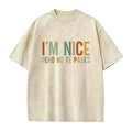 I’m Nice Pero No Te Pases Graphic T-Shirt, Sweatshirt & Hoodie – Funny Spanglish Latina Quote Print, Sassy Attitude Apparel