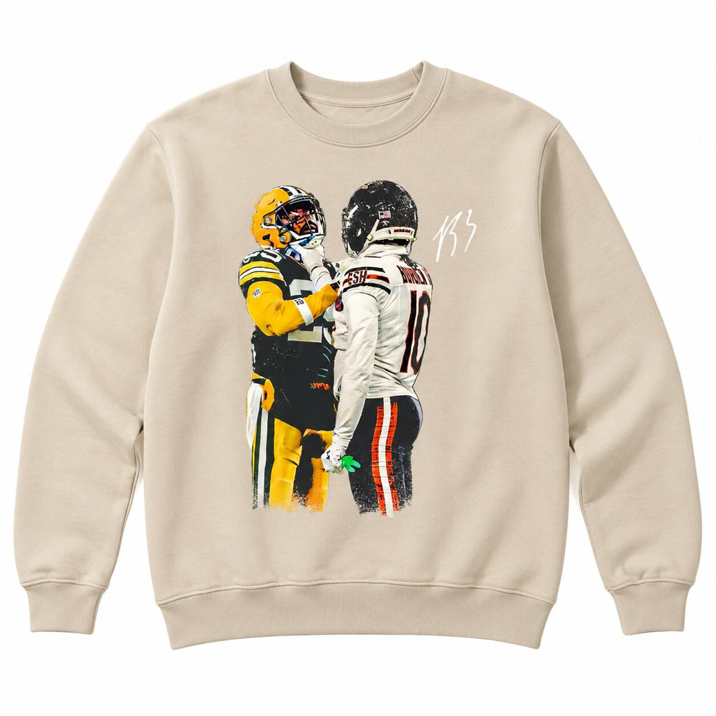 Luther Burden III #13 Chicago Football Graphic T-Shirt, Sweatshirt & Hoodie – Vintage Game Day Fan Apparel