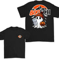 Boo-Sch Ghost Graphic T-Shirt, Sweatshirt & Hoodie – Funny Beer Halloween Print, Cute Spooky Drinking Humor Apparel