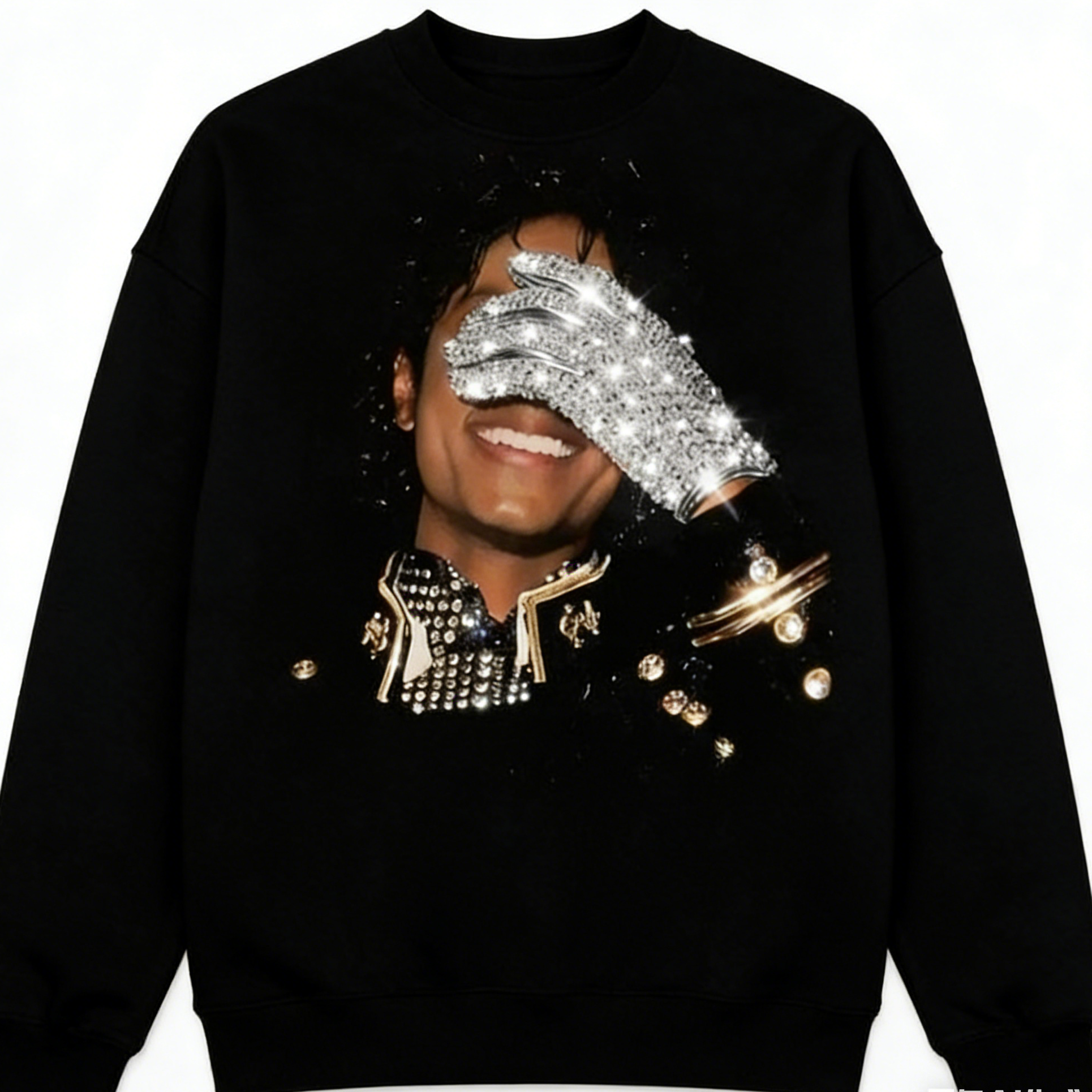ling Rhinestone Oversized T-Shirt/Sweatshirt/Hoodie – Streetwear Graphic Tee Unisex