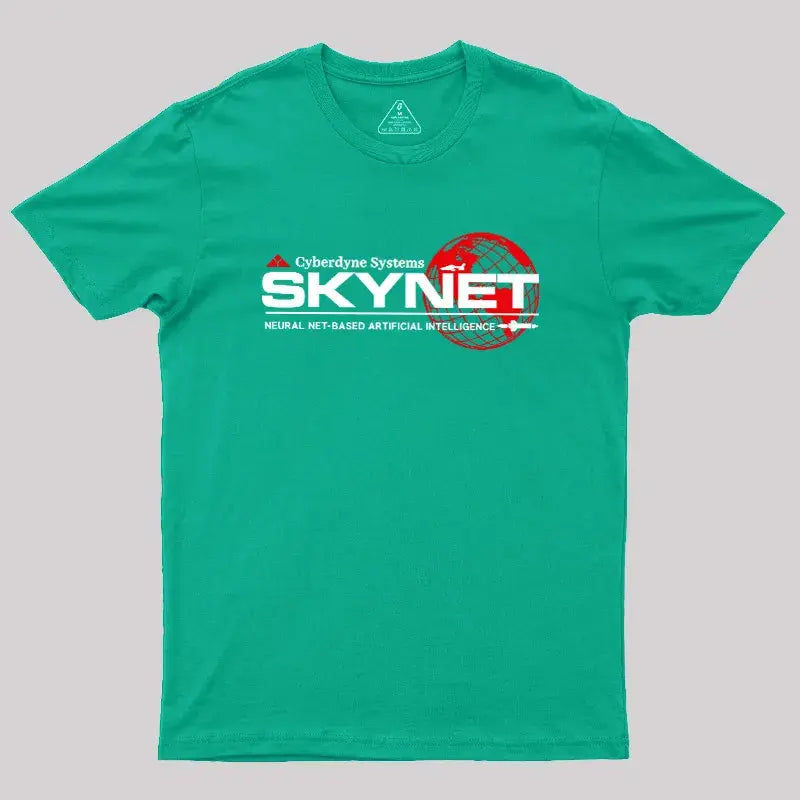 Cyberdyne Systems Skynet T-Shirt, Sweatshirt & Hoodie – Neural Net Artificial Intelligence Graphic, Retro Sci-Fi Tech Geek Design, Futuristic Movie Inspired Gift