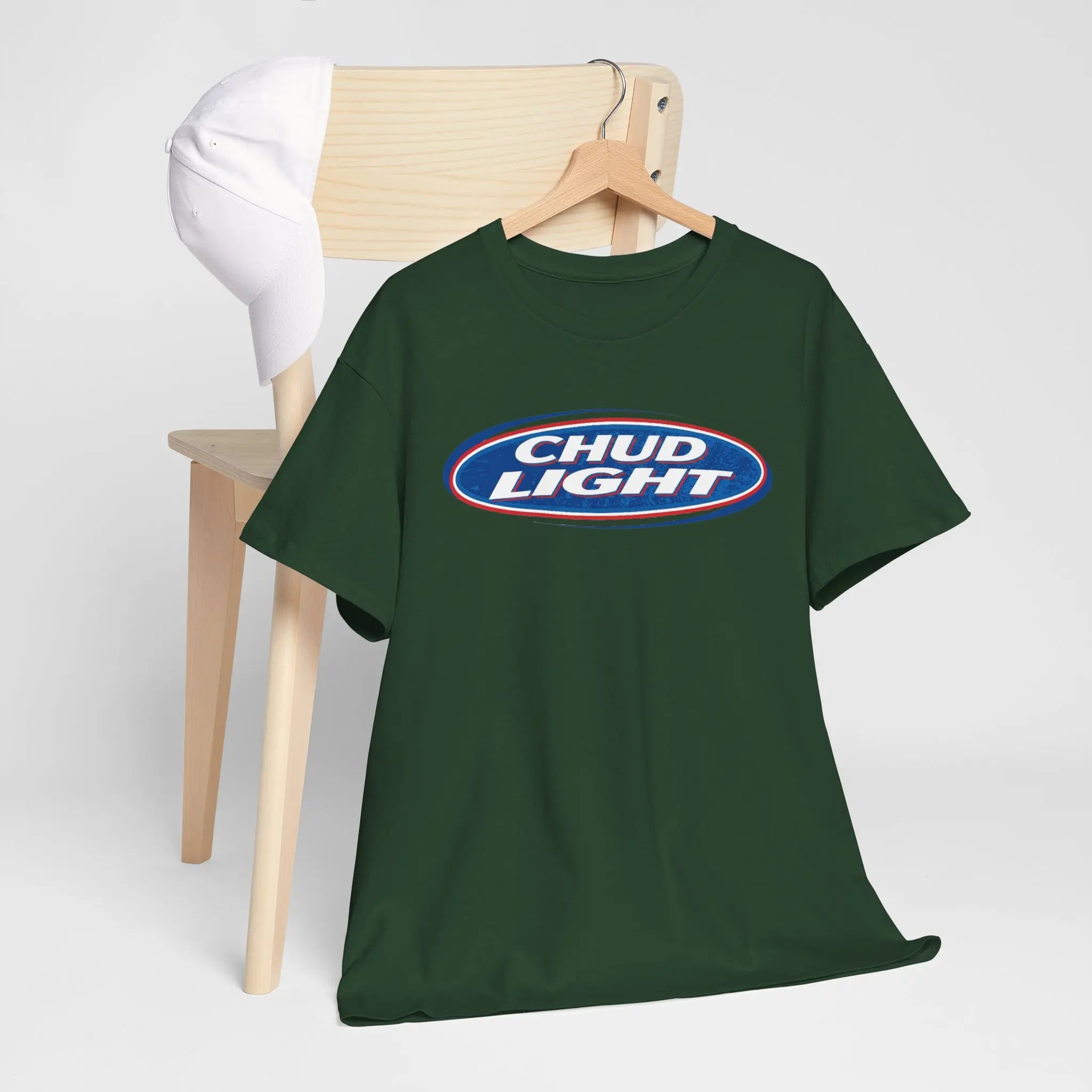 Chud Light Shirt, 100% Cotton Unisex Crewneck, Y2K Graphic Tee, Meme Shirt