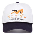 SITYA Funny Quote Trucker Hat – Two Tone Snapback Cap, Sarcastic Statement Hat for Men & Women