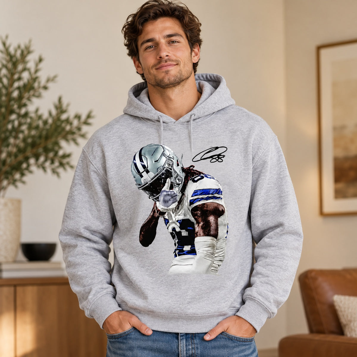 CeeDee Lamb Dallas Football T-Shirt, Sweatshirt & Hoodie – NFL Player Graphic Print, Game Day Fan Apparel