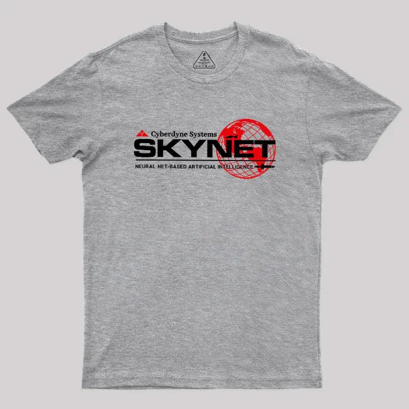 Cyberdyne Systems Skynet T-Shirt, Sweatshirt & Hoodie – Neural Net Artificial Intelligence Graphic, Retro Sci-Fi Tech Geek Design, Futuristic Movie Inspired Gift