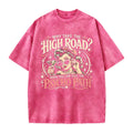 Why Take the High Road Psychopath T-Shirt, Sweatshirt & Hoodie – Funny Sarcastic Quote Graphic, Retro Pin-Up Girl Cocktail Design, Dark Humor Gift