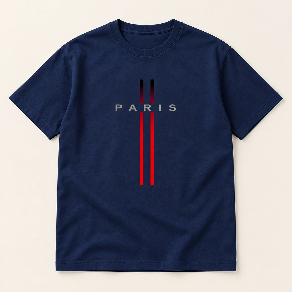 Paris Minimalist Graphic T-Shirt, Sweatshirt & Hoodie – Modern Urban Streetwear Print