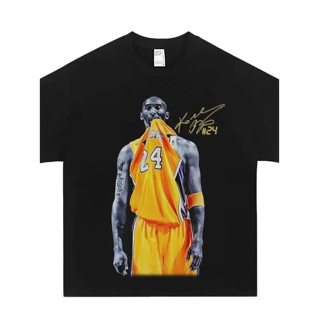 Kobe #24 Basketball Tribute Graphic T-Shirt, Sweatshirt & Hoodie – Retro Basketball Legend Sports Design