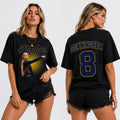 Sophie Cunningham #8 Basketball T-Shirt/Sweatshirt/Hoodie – Front & Back Graphic Tee, Game Day Outfit for Basketball Fans