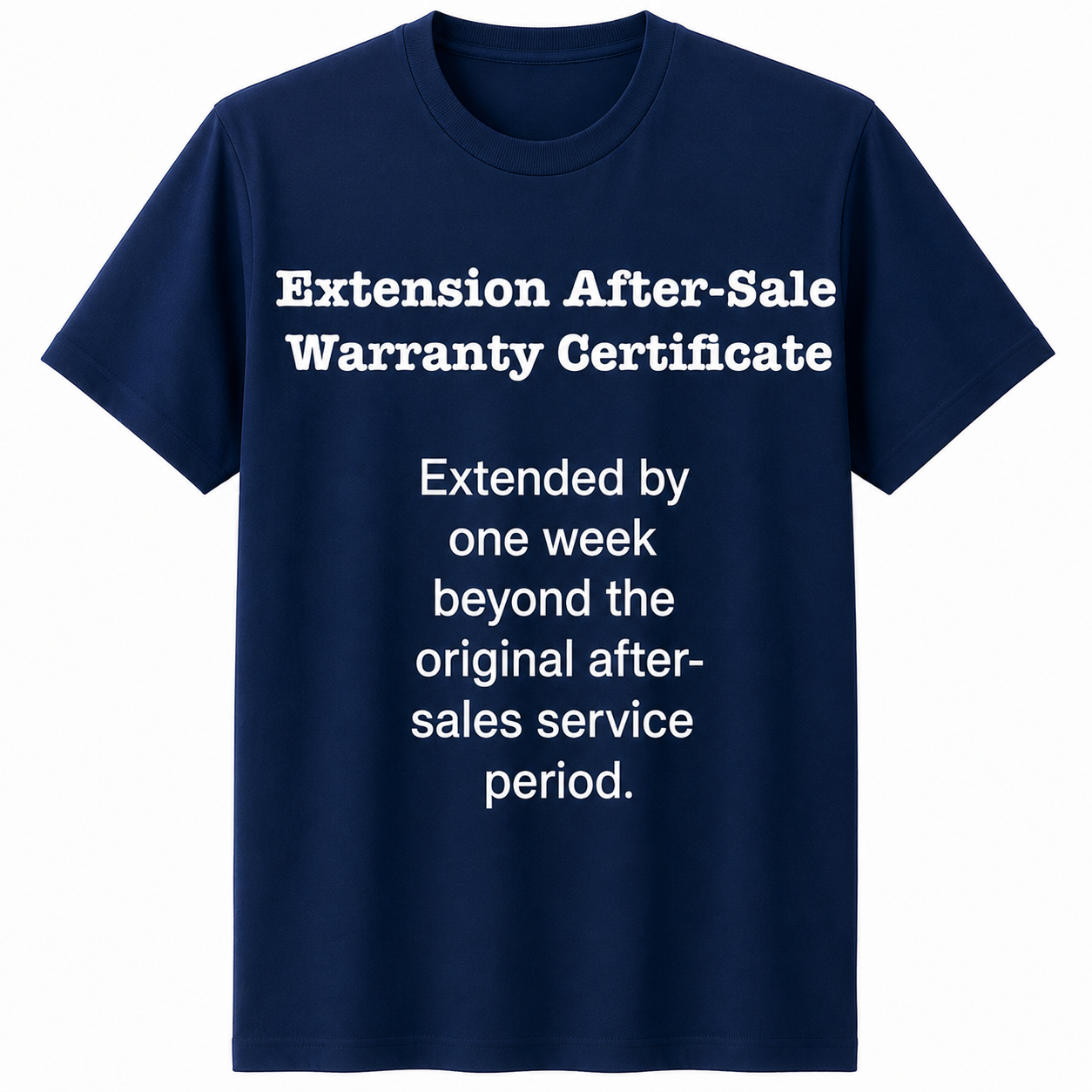 After-Sale Warranty Certificate T-Shirt/Sweatshirt/Hoodie – Funny Office Humor Graphic Tee