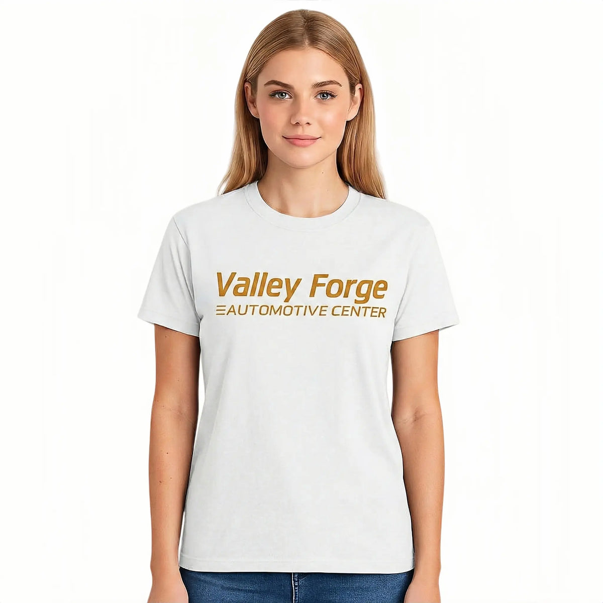 Valley Forge Automotive Center Graphic T-Shirt, Sweatshirt & Hoodie – Vintage Auto Shop Logo Print, Mechanic Garage Car Enthusiast Apparel
