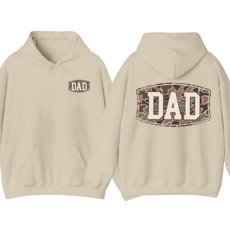 Camo Dad T-Shirt/Sweatshirt/Hoodie – Funny Camouflage Graphic Streetwear Tee for Fathers