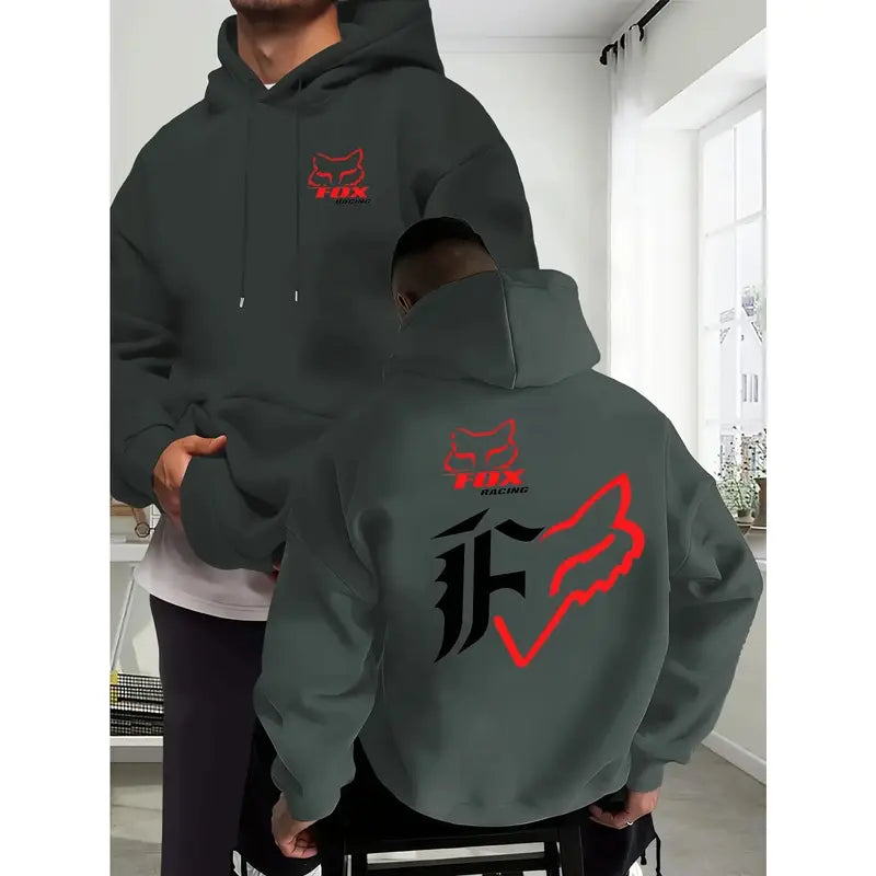 Fox Racing Motocross Graphic T-Shirt, Sweatshirt & Hoodie – Double-Sided Motorcycle Racing Streetwear