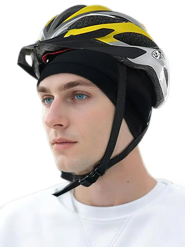Premium Performance Skull Cap – Seamless Breathable Helmet Liner Beanie, Moisture-Wicking Stretch Cap for Cycling, Running, Gym & Training