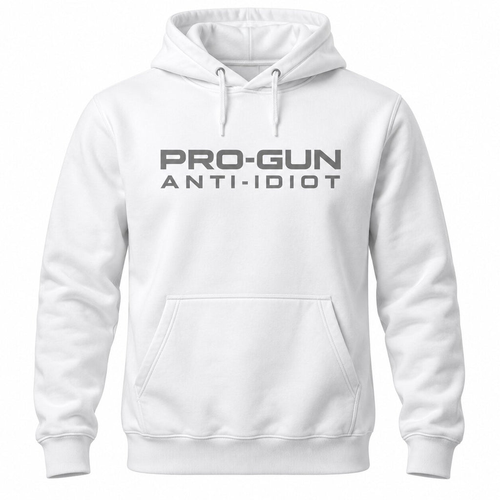 Pro-Gun Anti-Idiot T-Shirt, Sweatshirt & Hoodie – Bold Sarcastic Statement Graphic Apparel