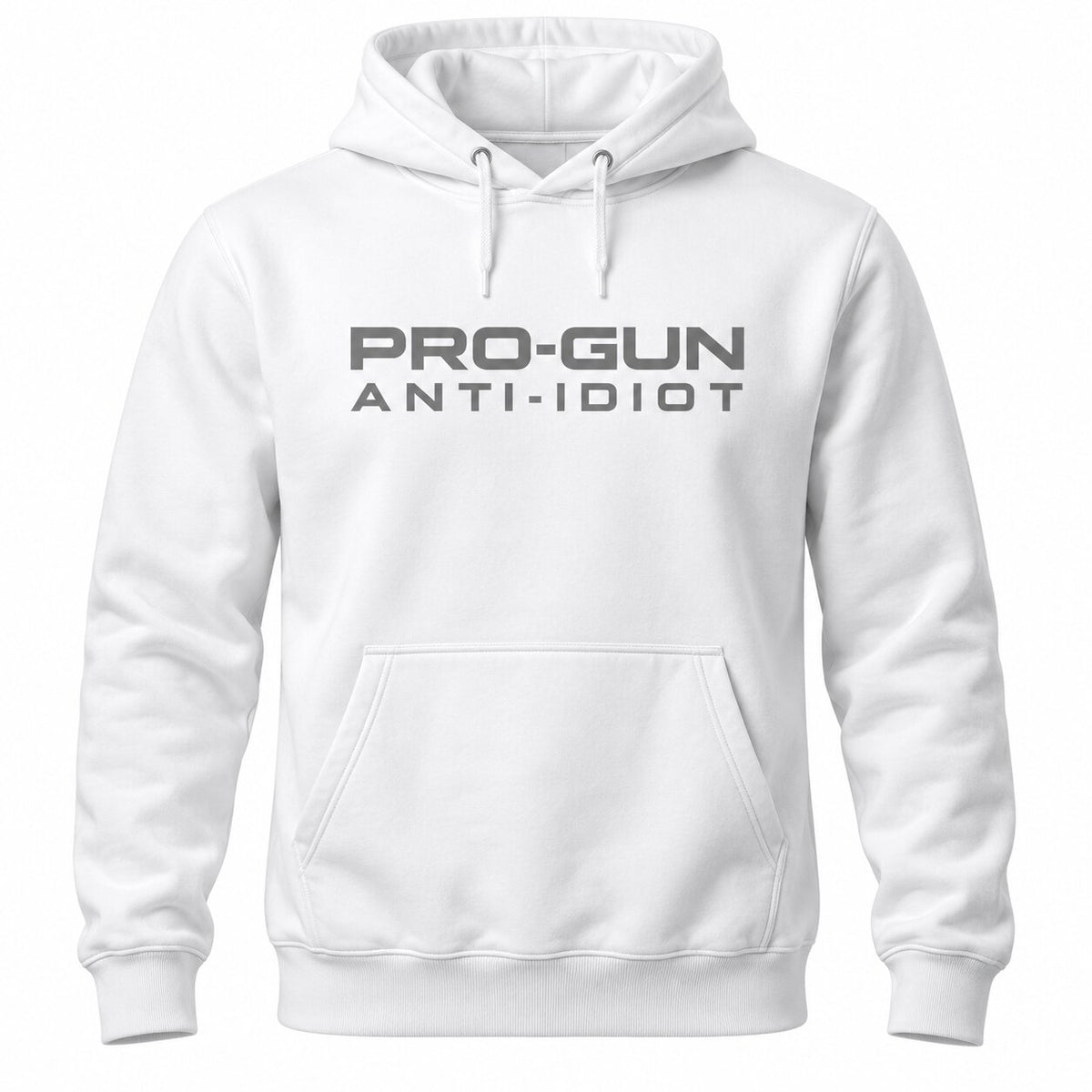 Pro-Gun Anti-Idiot T-Shirt, Sweatshirt & Hoodie – Bold Sarcastic Statement Graphic Apparel