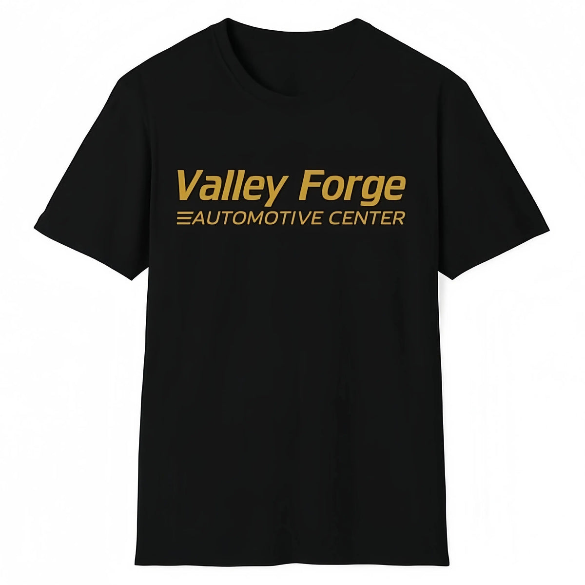 Valley Forge Automotive Center Graphic T-Shirt, Sweatshirt & Hoodie – Vintage Auto Shop Logo Print, Mechanic Garage Car Enthusiast Apparel