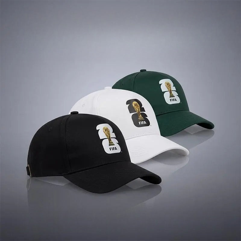 2026 Soccer Trophy Embroidered Baseball Cap – Football Fan Game Day Hat, Casual Sports Cap for Men & Women