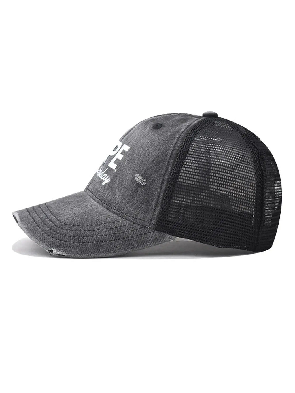 NOPE. Not Today Embroidered Baseball Cap – Funny Vintage Distressed Dad Hat for Men & Women