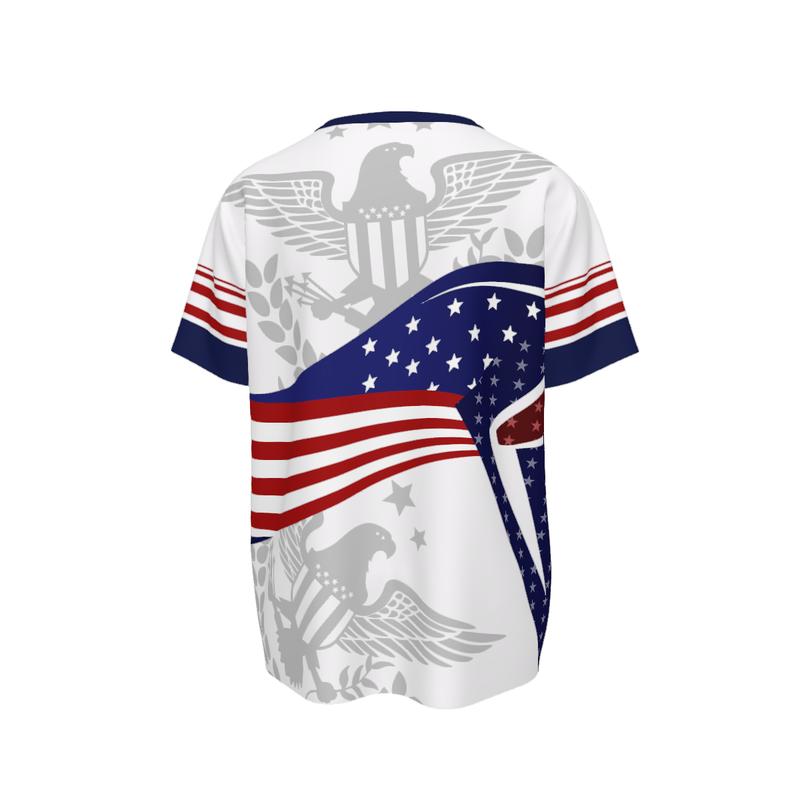 America 250 USA Soccer Fan Jersey – 1776-2026 Patriotic Bald Eagle American Flag Graphic Shirt