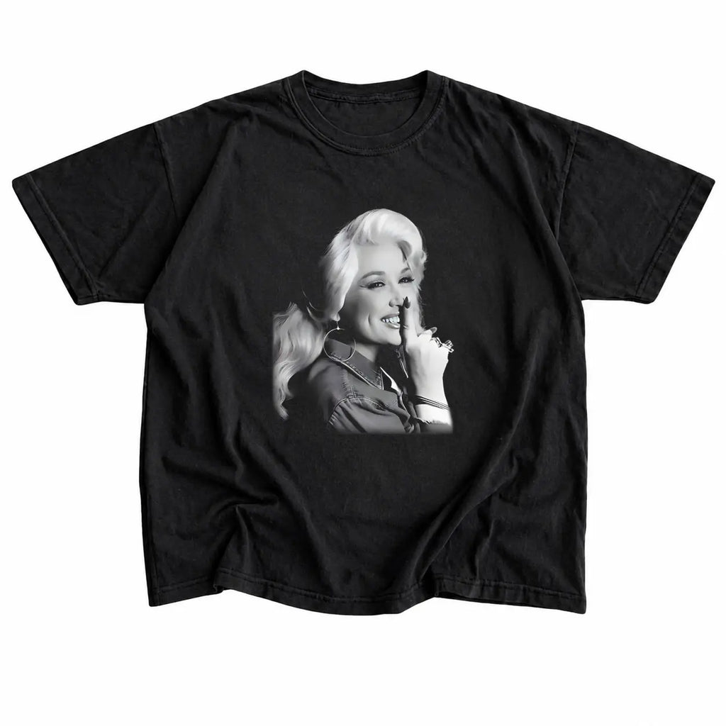 Vintage Dolly Parton Graphic T-Shirt, Sweatshirt & Hoodie – Retro Country Music Portrait Print, Western Country Singer Fan Apparel