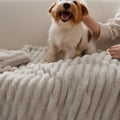 Bedsure Corduroy Fleece Blanket – Ultra Soft Cozy Throw Blanket for Sofa, Bed & Home Decor