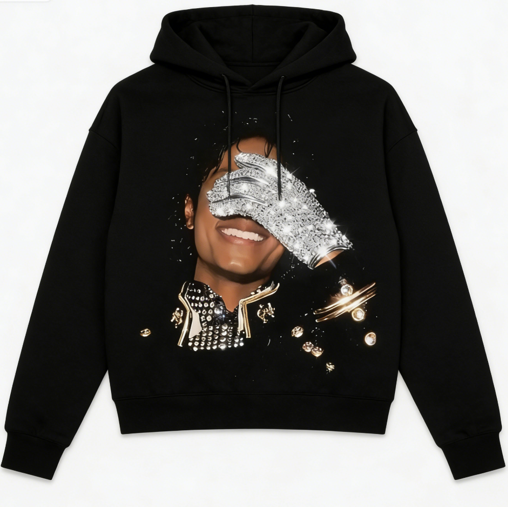 ling Rhinestone Oversized T-Shirt/Sweatshirt/Hoodie – Streetwear Graphic Tee Unisex