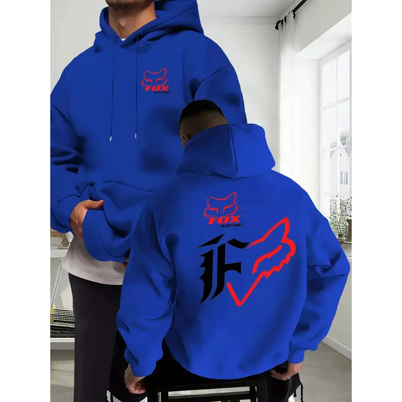 Fox Racing Motocross Graphic T-Shirt, Sweatshirt & Hoodie – Double-Sided Motorcycle Racing Streetwear