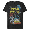 Star Wars Galactic Battle T-Shirt/Sweatshirt/Hoodie – Vintage Sci-Fi Movie Graphic Tee, Retro Streetwear Print